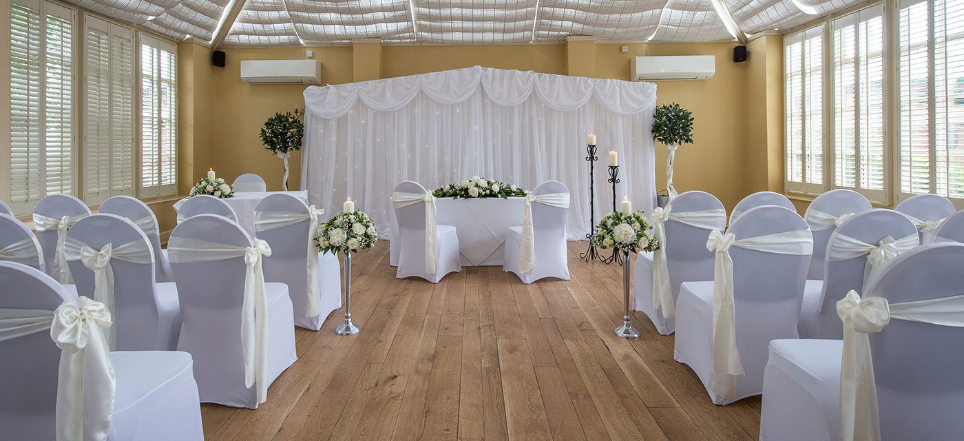 Hadley Park Hotel the perfect venue for a Civil Ceremony or vow renewal