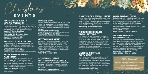 The New Hollywood 2022 Christmas Party Hadley Park House Hotel, Telford Christmas 2021